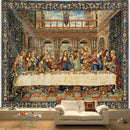 Axyaa Last Supper Jesus Tapestry - Christmas Living Room Wall Decoration