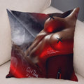 Axyaa Dark Gothic Tattoo Cushion Cover 45x45 cm