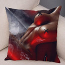 Axyaa Dark Gothic Tattoo Cushion Cover 45x45 cm