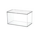 Axyaa Acrylic CD Record Game Cartridge Storage Box with Cover, Transparent Organizer