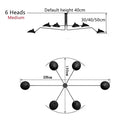 Axyaa Nordic Spider Rocker Arm Duckbill Pendant Light: Creative Simple Lighting for Home & Office