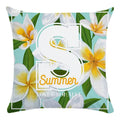 Axyaa Parrot Flower Oil Painting Cushion Cover 45X45CM