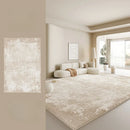 Axyaa Soft Cream Style Carpet Rug | Thick Washable Fluffy Mat for Living Room & Bedroom