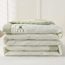 Axyaa Solid Color Simple Summer Quilt | Lightweight Air Conditioner Quilt for Dormitory