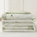 Axyaa Solid Color Summer Quilt: Double Spell Simple Quilt for Dormitories