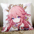 Axyaa Genshin Impact Anime Body Pillow Cover for Bed Decor & Sofa Fall Decor