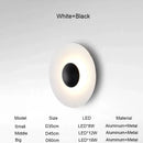Nordic LED Wall Sconce Lamp for Living Room Bedroom Corridor by Axyaa