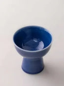 High Footed Ceramic Plate for Chinese Afternoon Tea Desserts by Axyaa