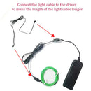 Axyaa 1.2M EL Wire Extender Cable for Neon Light Driver Connection