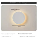 Axyaa LED Touch Sensor Wall Lamp - Modern Minimalist Style for Bedroom, Staircase, Porch