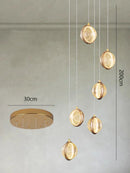 Axyaa LED Chandeliers Pendant Lights Modern Hanging Lamps Indoor Dining Room Lighting