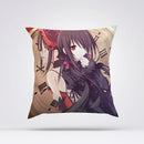 Axyaa Kurumi Pillowcases 45x45 Decorative Sofa Covers Anime Bedding Decor