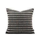 Axyaa Modern Hotel Light Luxury Hand Woven Leather Pillow & Cushion Set