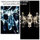 Axyaa Starry Sky Crystal Pendant Light for Living Room & Bedroom