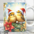 Axyaa Lovebirds Coffee Mug | Tits Lover Gift | Pigeon Picture Mug