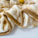 Axyaa Luxe Double Layer Rabbit Fur Blanket: Soft & Warm Sofa Throw Blanket