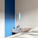 Axyaa Stained Glass Pendant Lamps LED - Creative Lighting Fixtures for Bar, Restaurant, Bedroom