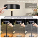 Axyaa Solar LED Desk Lamp: Dimmable, Waterproof, Rechargeable for Garden, Terrace, Camping