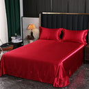 Axyaa Silk Summer Quilt & Printed Tencel Sheet Set - High-End Sleep Essentials