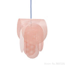 Axyaa Pink Chandelier Nordic Pendant Lamp for Bedroom and Children's Room