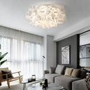 Axyaa Petal Ceiling Lamp: Italian Design Down Light for Atmosphere in Bedroom, Dining Room