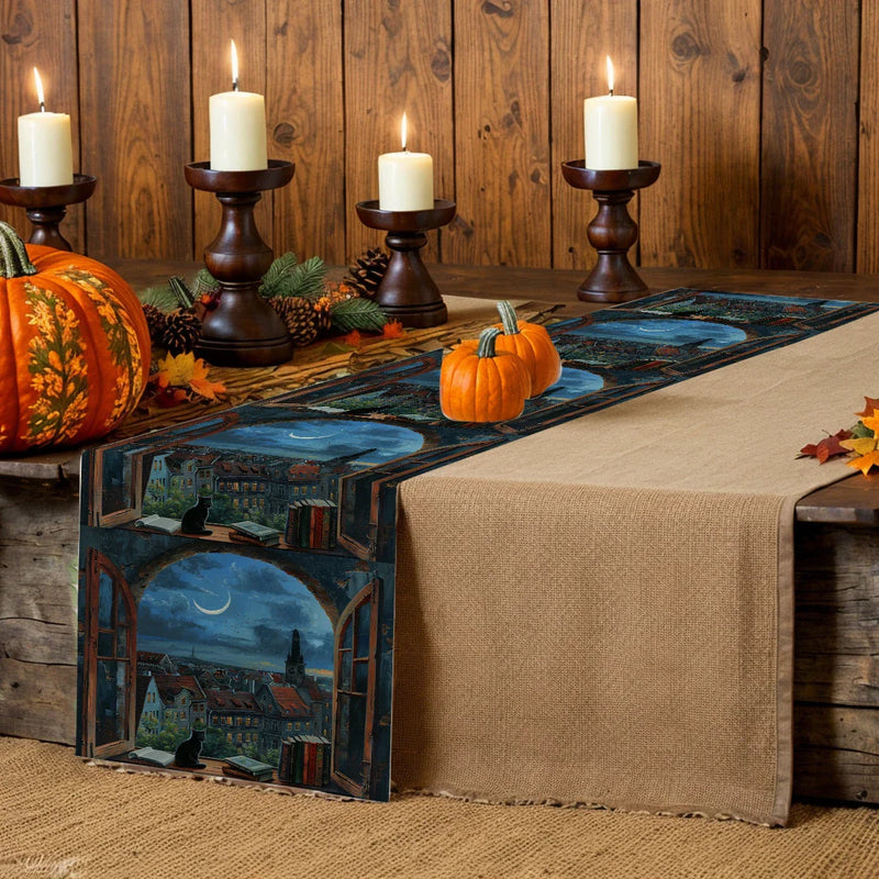 Axyaa Kitchen Table Runner for Dining Table Decor, Wedding Party & Home Decoration