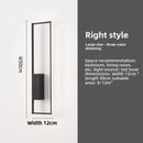 Axyaa Nordic Iron LED Wall Lamp for Home Bedroom Interior Lighting