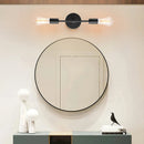 Axyaa Modern 2-Light E27 Wall Lamp for Living Room, Bedroom, Bathroom - Minimalist Design