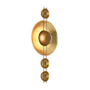 Axya Gold LED Vintage Indoor Wall Lamp