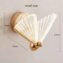 Nordic Acrylic & Iron LED Butterfly Wall Lamp by Axyaa for Indoor Lighting