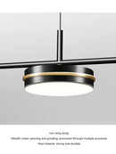 Axyaa Modern Minimalist LED Chandelier for Kitchen Dining Table and Home Decor.