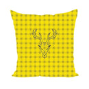 Axyaa Geometric Pattern Pillowcase - Abstract Art Polyester Cushion Cover