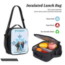 Axyaa Frozen Elsa Princess Backpack Set with Lunch Box and Pencil Box
