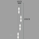 Axyaa Nordic Stair Chandelier Living Room Dining Pendant Ceiling Light