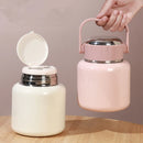 Axyaa Stainless Steel Vacuum Flask Stew Beaker, Large Capacity Insulated Lunch Box