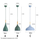 Nordic Wood Pendant Light for Kitchen Island Dining Coffee Bar by Axyaa