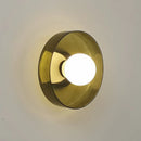 Axyaa Italy Glass Wall Lamp White/Green/Orange for Living Room Bedroom Corridor