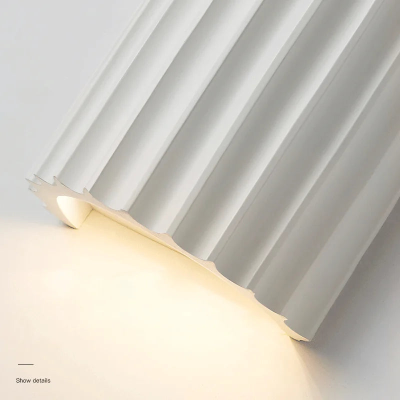 Axyaa Nordic Resin Wall Lamp for Modern Home Decor