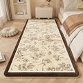 Axyaa Plush Pastoral Bedroom Carpet: Soft & Non-slip Rug for Home Decor