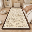 Axyaa Plush Pastoral Bedroom Carpet: Soft & Non-slip Rug for Home Decor