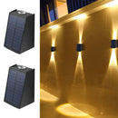 Axyaa Solar Wall Lamp: Waterproof Outdoor LED Light for Street, Balcony, Garden, and Villa