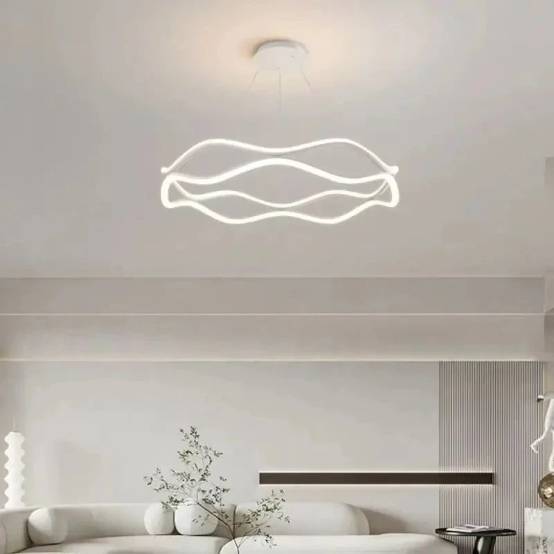 Axyaa Nordic Simple Chandelier for Home Lighting in Living Room, Dining Room, Bedroom