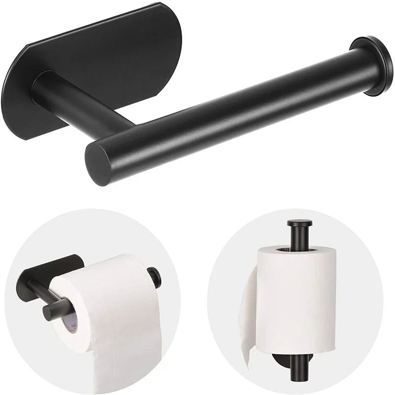 Axyaa Stainless Steel Toilet Paper Storage Bracket for Bathroom Essentials