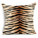 Axyaa Animal Print Throw Pillow Case Collection for Home Sofa Chair Decor