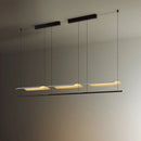 Axya Modern LED Iron Art Chandelier, Nordic Designer Minimalist Office Pendant Lamps