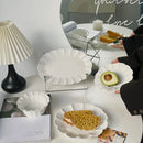 Axya Beige Ceramic Tableware Set, Dessert Tray, Rice Bowl, Fish Plate, Kitchen Set