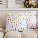 Axyaa Snowflake Christmas Pillowcase Home Decor Winter Sofa Cushion Cover