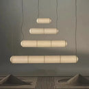 Axyaa Japanese Loft Staircase Pendant Lights - Wabi Sabi Paper Lantern