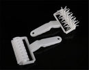 Axya Baking Essentials Set: Pizza Roller, Bread Punch, Cookie Cutter, Dough Roller