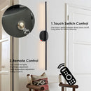 Axyaa Touch Switch LED Wall Sconce with USB, Dimmable, Wireless, Rechargeable